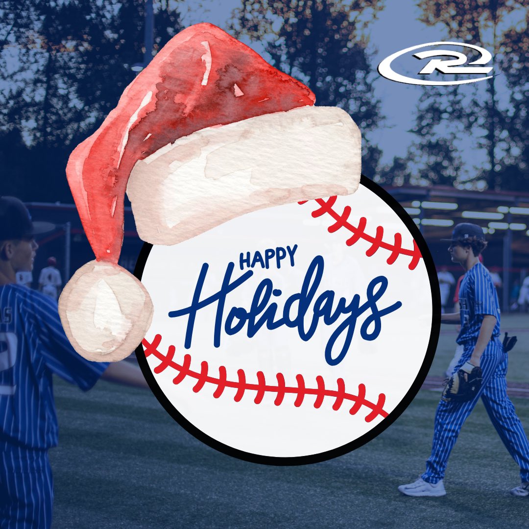 Happy holidays from the Rush Washington Baseball program! 🎄✨