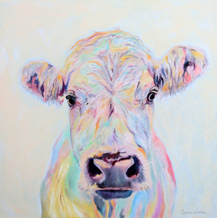 carriegoller's tweet photo. Art of the Day: "Marshmallow, oil 48x48". Buy at: https://t.co/AJFhiSRx5q https://t.co/9QjPgou725