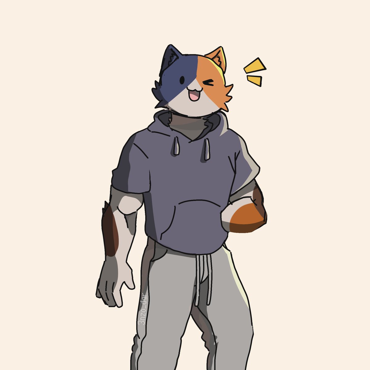 DgrEfny's tweet photo. Miausculos deportivo 
.
.
.
#furryartwork #furryart #art #digitalart #dibujo #myart #ibispaint #draw https://t.co/wPDqhlGm6B