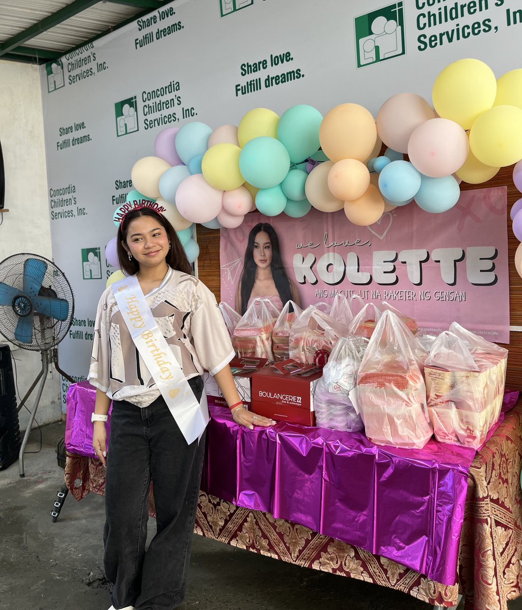 TeamKoletteOfc's tweet photo. First stop over in celebration of Kolette’s birthday! 

HAPPY KOLETTE DAY 

#HappyBirthdayKolette | @kolettemadelo https://t.co/uzisiIPBxl
