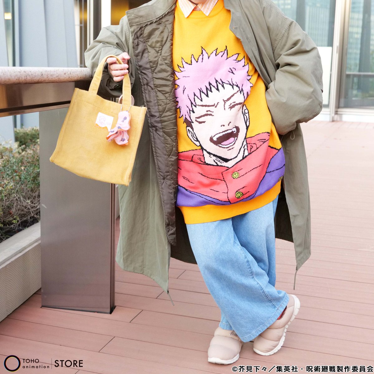 呪術廻戦】 ＼TaS限定／ 描き下ろしビジュアルのトートバッグ