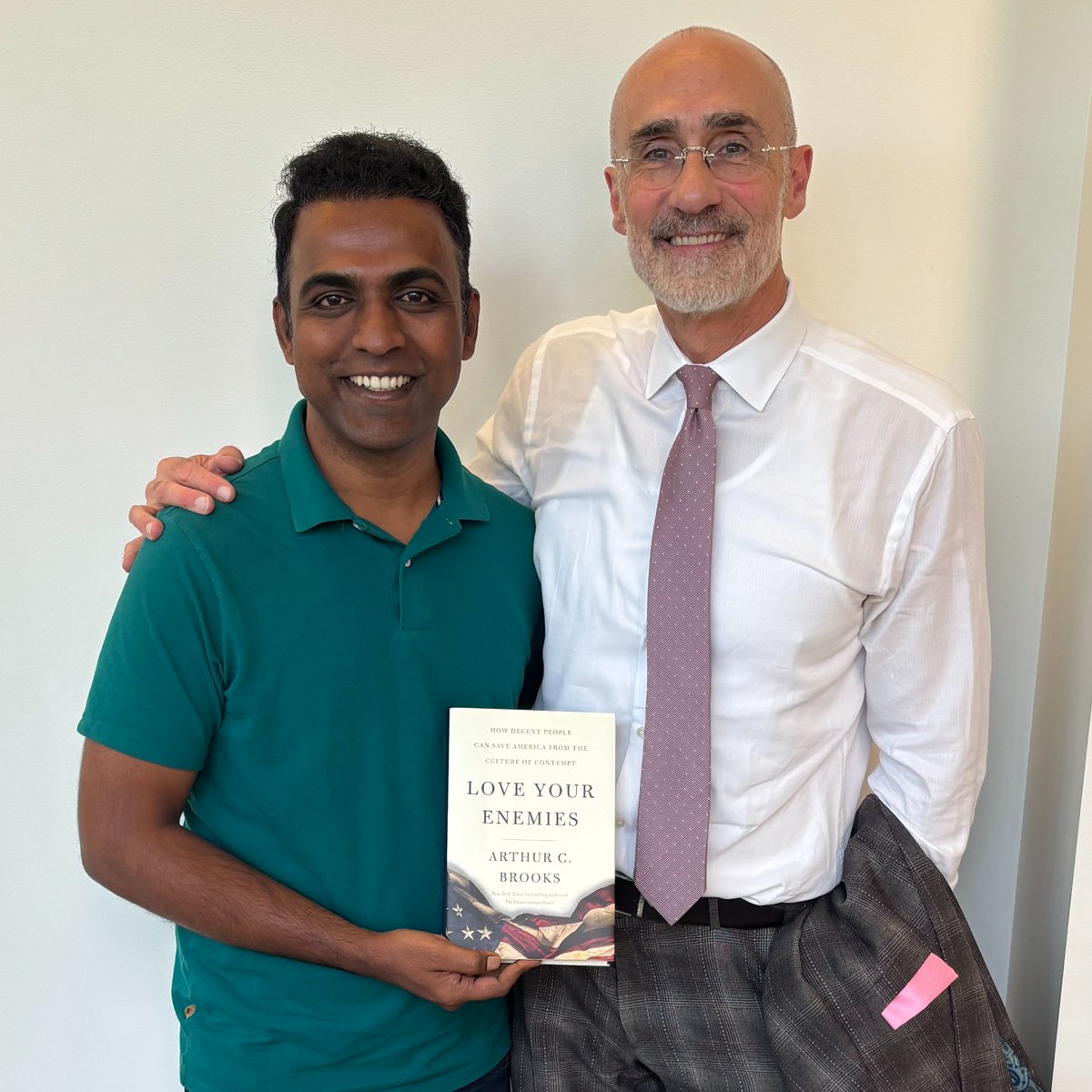 Dr.Ranjitsinh (@ranjitdisale) on Twitter photo The happiest people aren't those who achieve the most, but those who serve the most <a href="/arthurbrooks/">Dr. Arthur Brooks</a>. Meet a professor of Happiness. Yes, you read that right. He writes, speaks & teaches about the science of happiness — leaving an indelible mark on my journey as human being. The happiest people aren't those who achieve the most, but those who serve the most <a href="/arthurbrooks/">Dr. Arthur Brooks</a>. Meet a professor of Happiness. Yes, you read that right. He writes, speaks & teaches about the science of happiness — leaving an indelible mark on my journey as human being.
