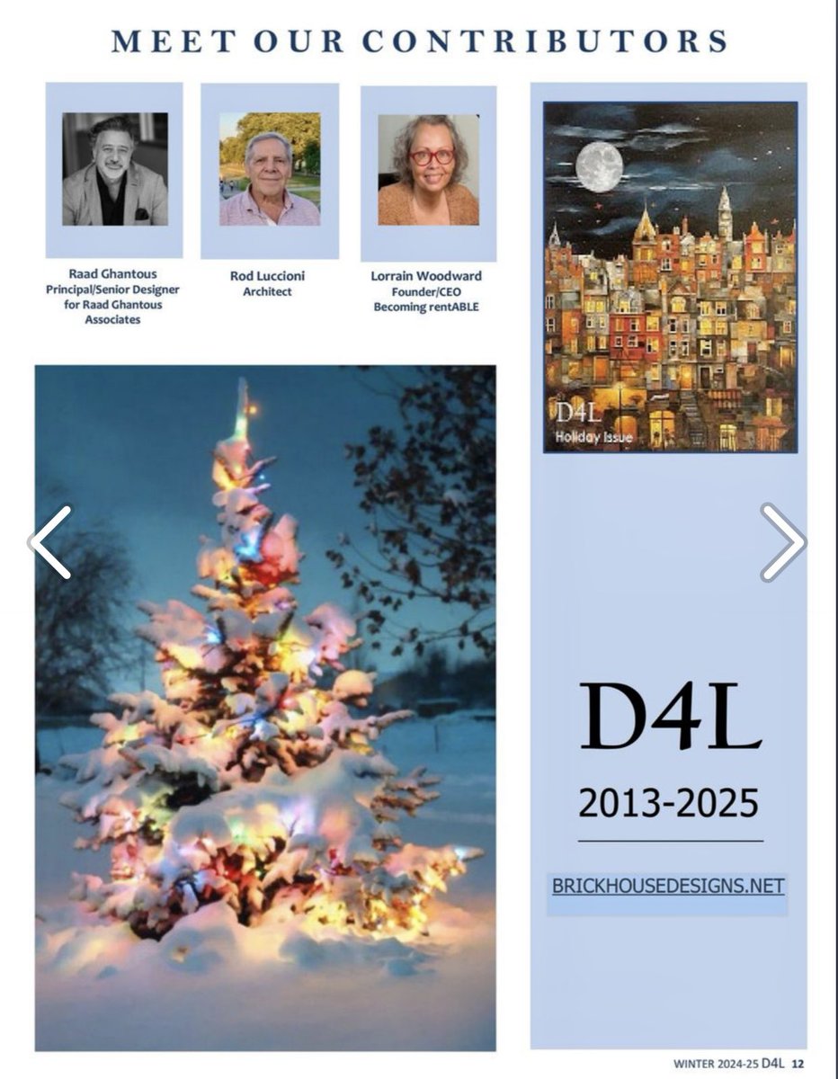 accessbrickhous's tweet photo. DURING THE HOLIDAY SEASON 🎁 I WANT TO THANK ALL OUR CONTRIBUTORS WHO OVER THE YEARS PROVIDED ARTICLES THAT HAVE KEPT OUR MAGAZINE INTERESTING AND RELEVANT !!  🌓 https://t.co/L4Gx5h5XAJ                       Todd Brickhouse                                       
Publisher 🐦‍⬛ https://t.co/GAzz7ZLzFX