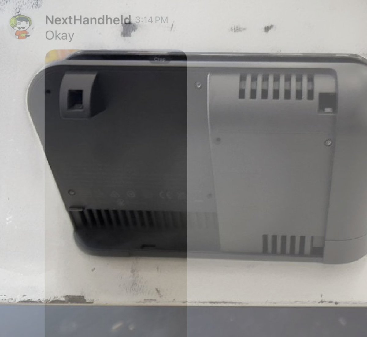 skin_pixel's tweet photo. @NextHandheld I believe the dock pictured here is real, but that background is fake AF https://t.co/ka1yk4dS8Q