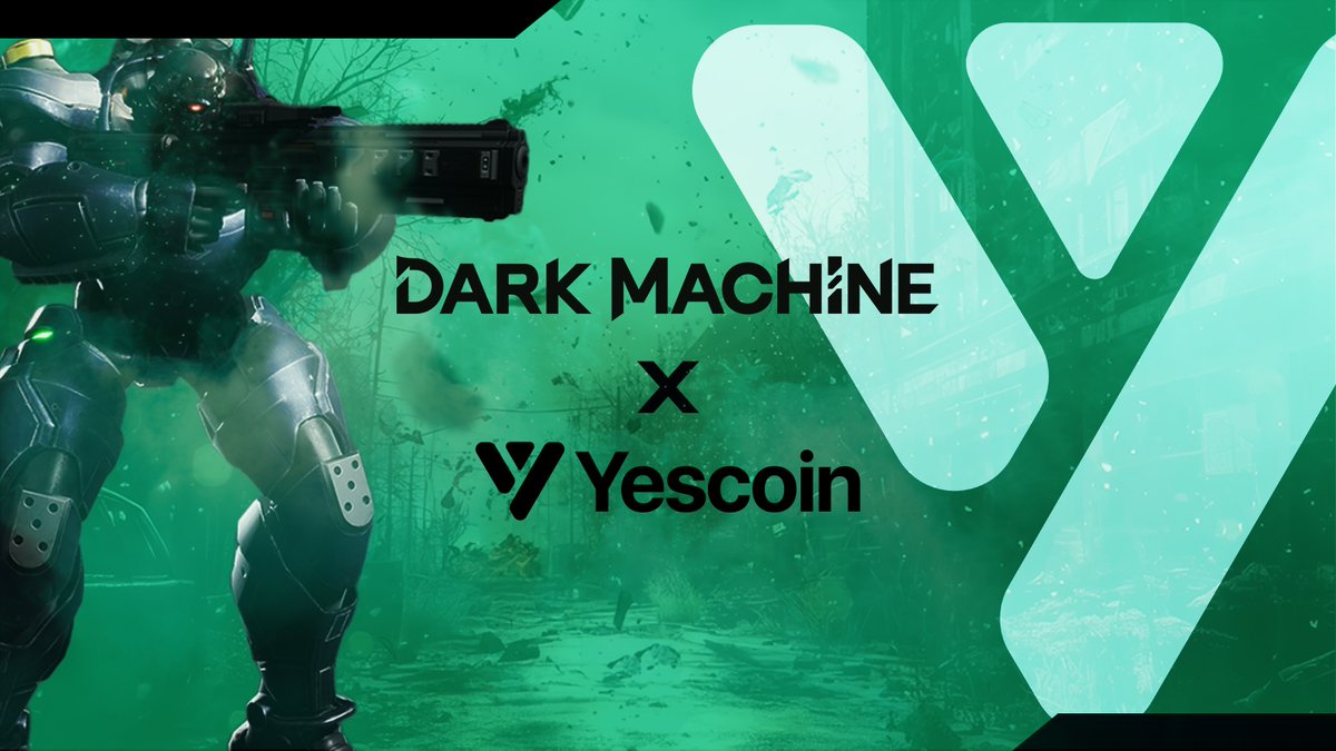 🚨PARTNERSHIP ANNOUNCEMENT🦾🤖🚨

We're thrilled to announce a new partnership with <a href="/the_yescoin/">Yescoin Foundation</a> starting today!📆

Go now to the Telegram Companion App to participate in rewards and more!💰

t.me/DarkMachineCom…