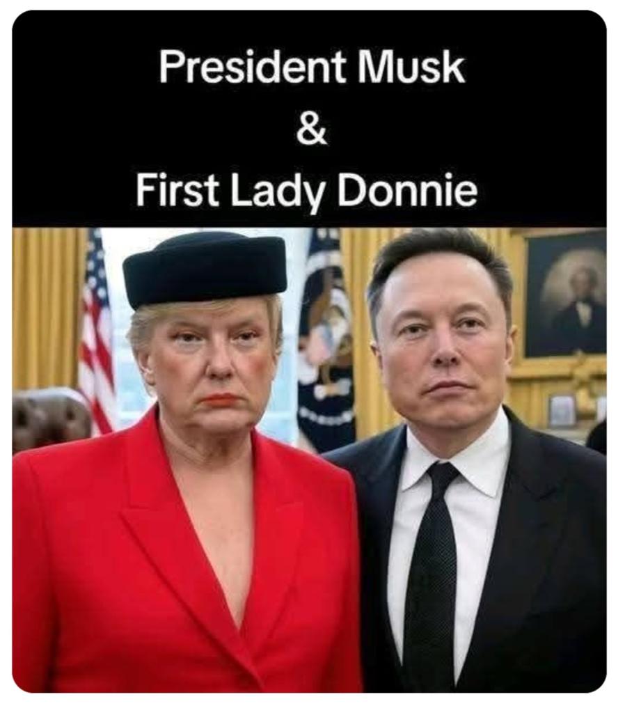 Mr. President and his First Lady
