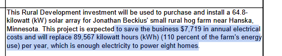 McPhersonHall's tweet image. WHY didn't @BradFinstad tweet that grants were approved for 36 new #CleanEnergy projects that will save #MN1 #farms and #SmallBusinesses millions on their energy bills per year while simultaneously reducing harmful carbon emissions ?

Answer : @RepFinstad voted NO on #HR5376