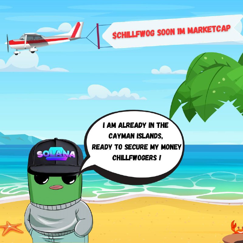 So, #chillfwog chose his post Christmas vacation destination.  Who wants to meet up on the beach?
