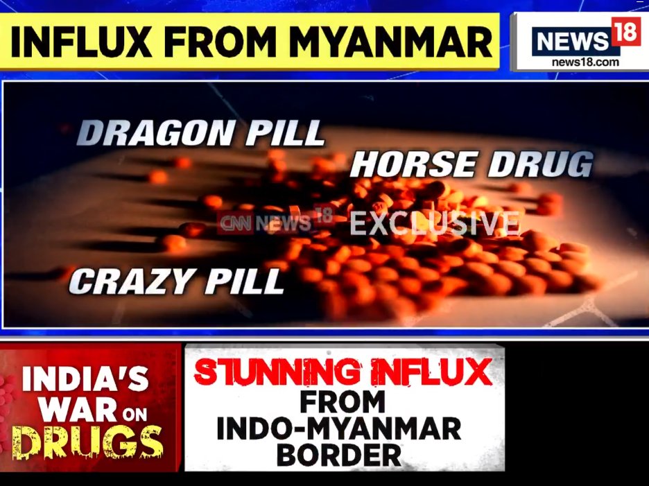 If you too haven’t hear of 𝐘𝐚𝐛𝐚, and how it is fast replacing all party drugs for its low price and long intoxication, 𝐜𝐥𝐢𝐜𝐤 𝐨𝐧 𝐭𝐡𝐞 𝐥𝐢𝐧𝐤 𝐛𝐞𝐥𝐨𝐰.

youtube.com/watch?v=U1K6ss…

Mass production of 𝐘𝐚𝐛𝐚, a mix of methamphetamine and caffeine, from the