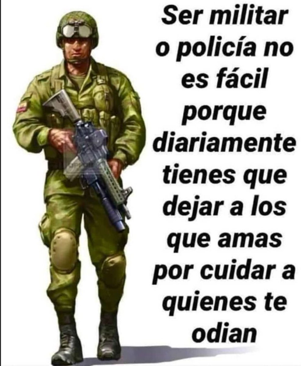 hernanplaza's tweet image. LA MISIÓN Y EL CUMPLIMIENTO DEL DEBER SE LO LLEVA EN EL ALMA

👏👏👏💪🇪🇨🙏

YO RESPALDO A @FFAAECUADOR y @PoliciaEcuador 
.-
