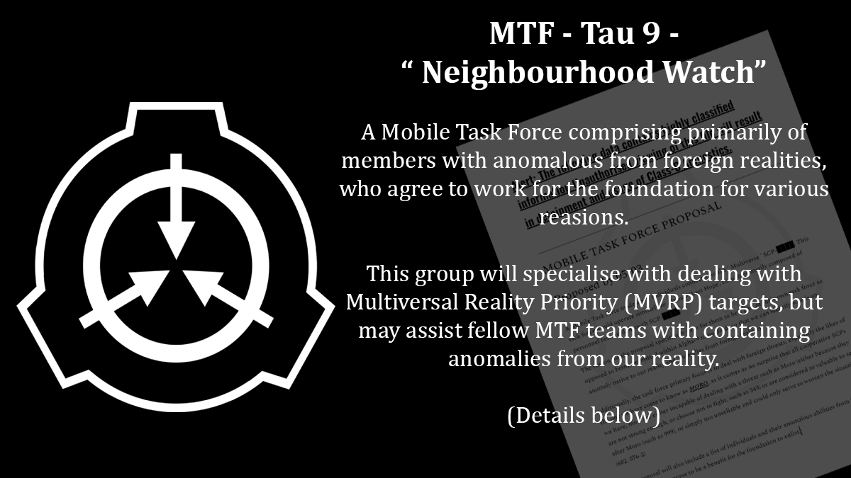 ㅤ
ㅤ
ㅤㅤㅤㅤㅤㅤㅤㅤㅤㅤ𝐌𝐓𝐅 𝐓𝐀𝐔 - 𝟗
ㅤㅤㅤㅤㅤㅤ" 𝐍𝐄𝐈𝐆𝐇𝐁𝐎𝐔𝐑𝐇𝐎𝐎𝐃 𝐖𝐀𝐓𝐂𝐇 "
ㅤㅤㅤㅤㅤㅤㅤA #MVRP open MTF group
ㅤㅤㅤㅤㅤㅤㅤㅤㅤDetails below.
ㅤ
ㅤ