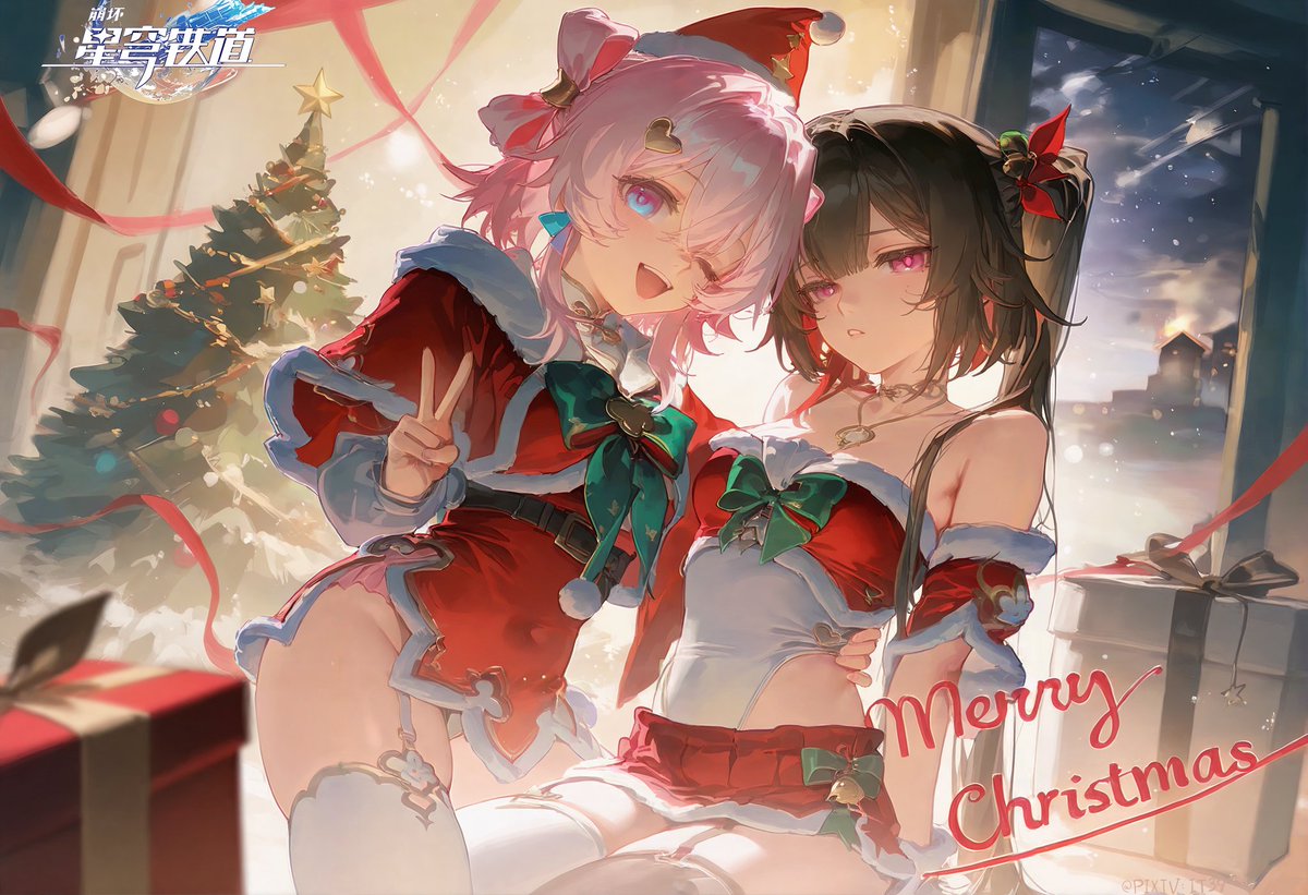 #HonkaiStarRail 
#MerryChristmas 
pixiv.net/artworks/12550…