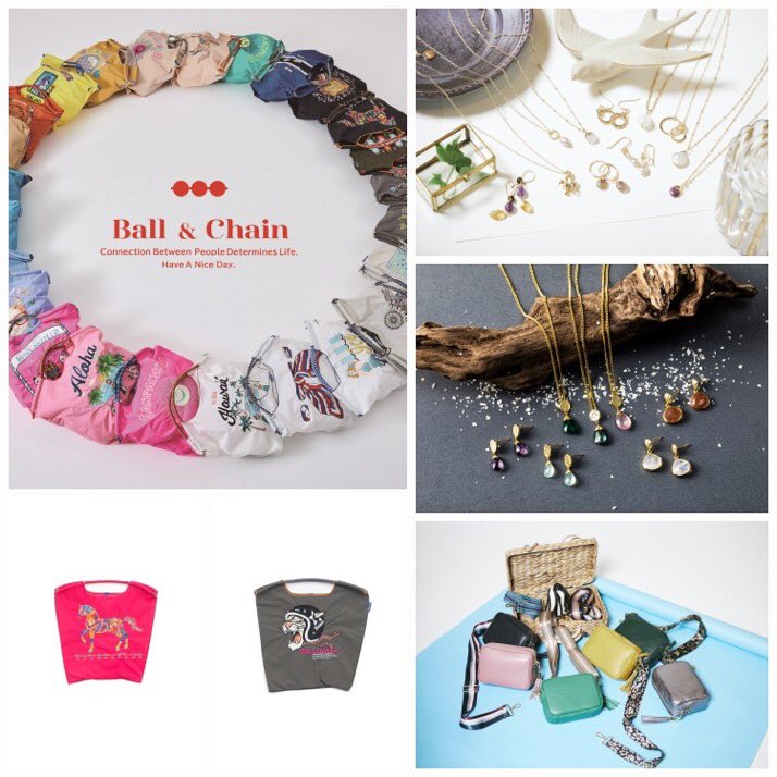 Ball＆Chain｣｢midorika｣POP UP SHOP✨ ＼ ｢#ボールアンドチェーン ｣と