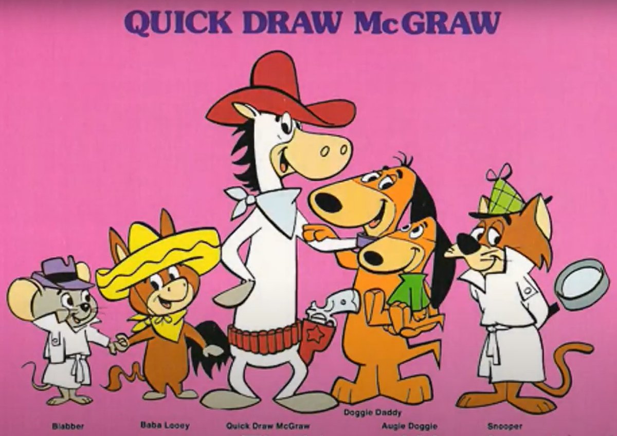RaulSalasA's tweet photo. @Memorabilia_Urb Todos formaban parte del programa de Tiro Loco McGraw. Además de su compañero Pepe Trueno, aparecen Canuto y Canito, así como los detectives Súper Fisgón y Despistado. En su doblaje participaron Quintín Bulnes, Luis de Alba, Juan Domingo Méndez y Salvador Nájar, entre otros. https://t.co/MukjucYGNe