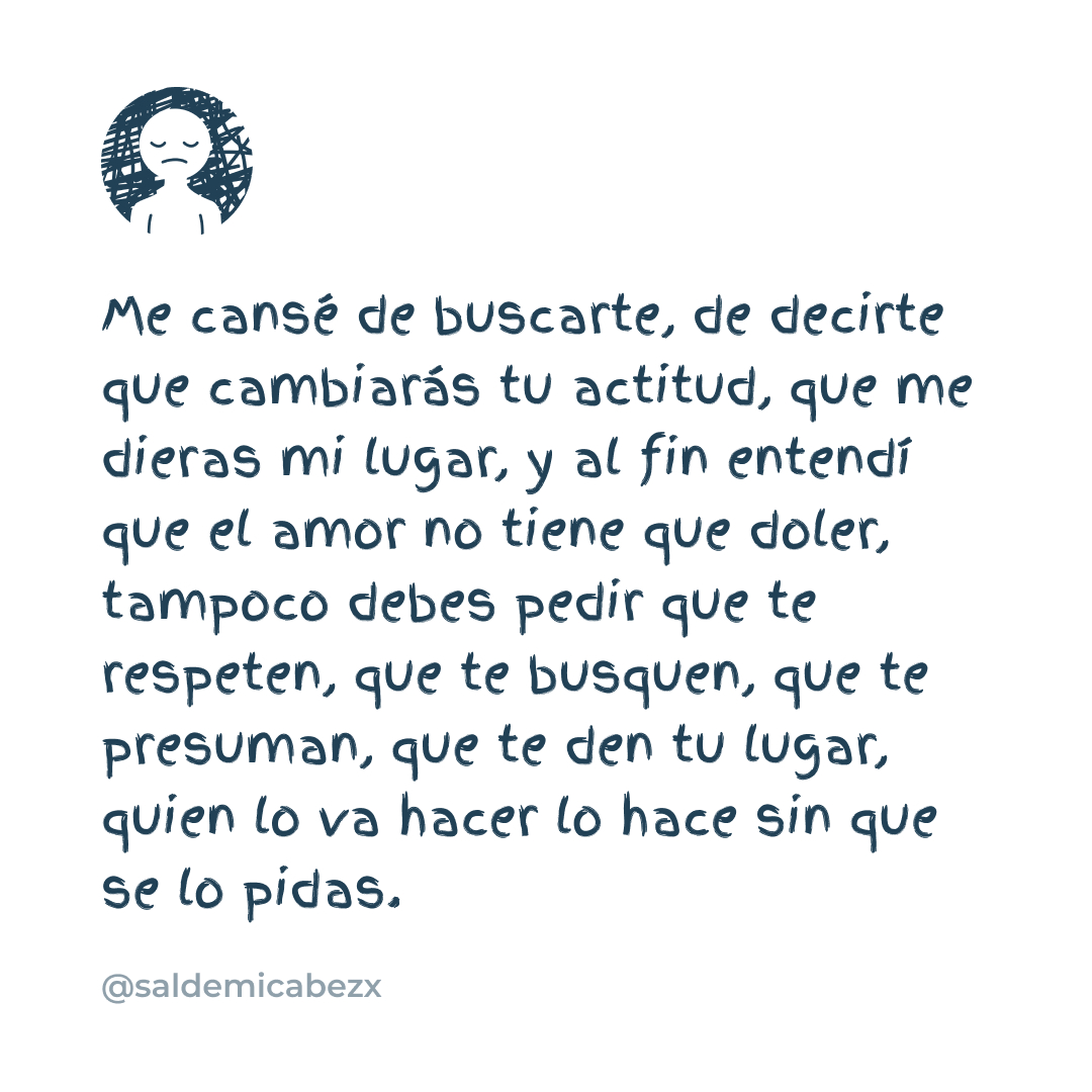 Sal de mi cabeza tweet media