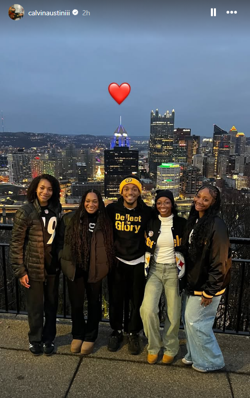 Calvin Austin III on IG postgame #Steelers #NFL