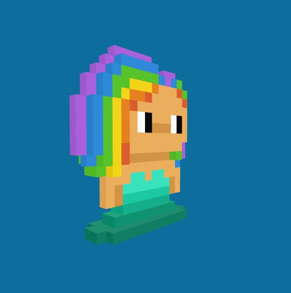 uwu_tistic's tweet photo. @marka_eth Based af. I love being able to see the back of the chonks, especially rainbow hair. 🌈 https://t.co/Mz1sZ5h1FN