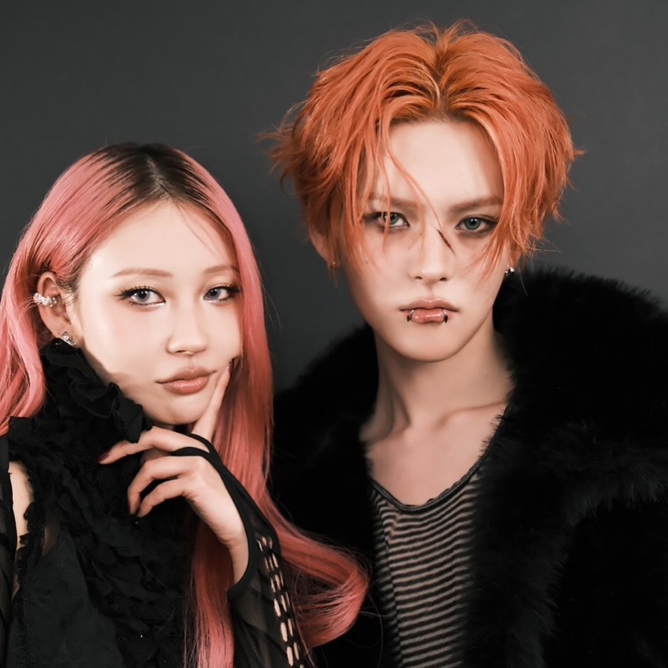 The art with the artist.