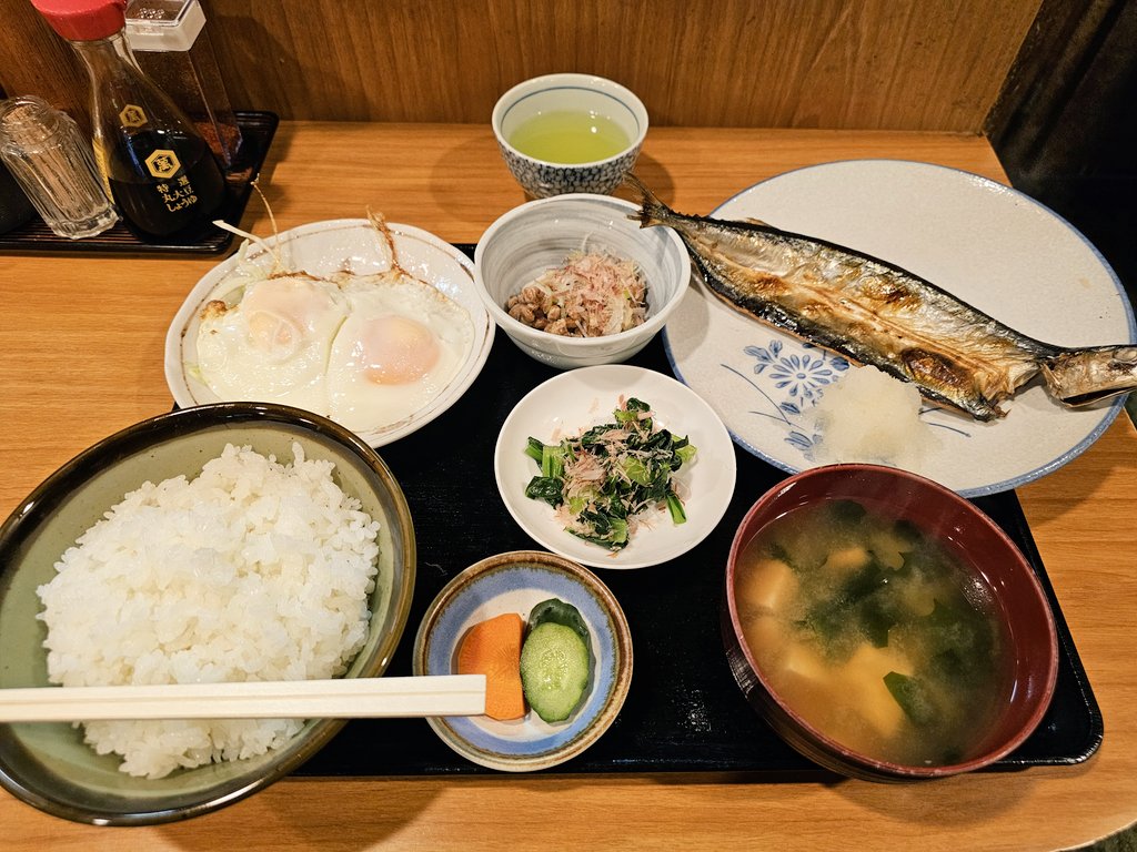 mimaruka's tweet image. めし 和幸
いい定食だねぇ～😊
#大衆食堂　#根津