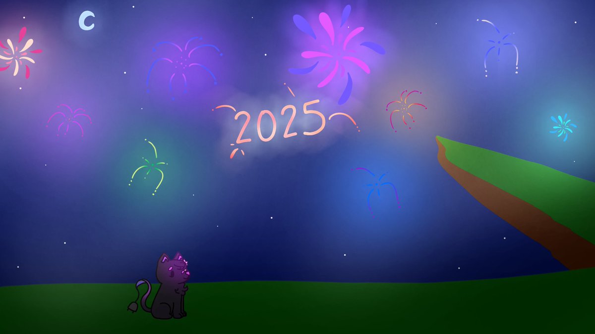 WinterFlourless's tweet photo. 5 days until 2025, 2024 wasn't a bad year but wasn't good either lol
If you can add your Byte to watch the fireworks!
#Electrobyte #Electrobytes #BytesFireworks2025 https://t.co/uSL7accHKy