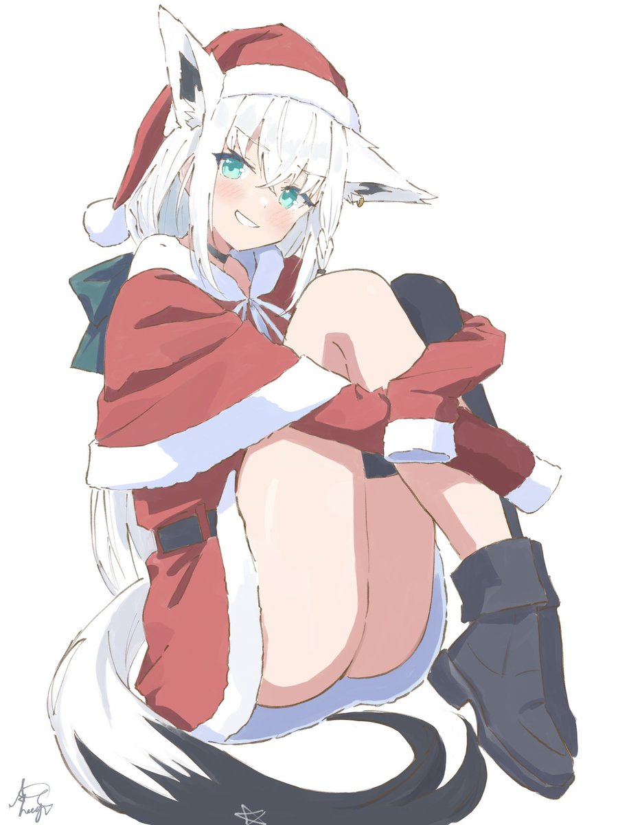 daimyojin_t's tweet photo. ���リフォルニアはまだクリスマスだ…！
 #絵フブキ https://t.co/VLnrmiAaCY