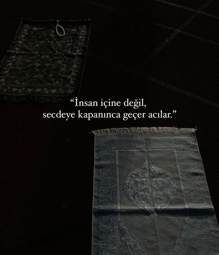 Allah'ım, bana secdede ağlatan bir sevinç ver.