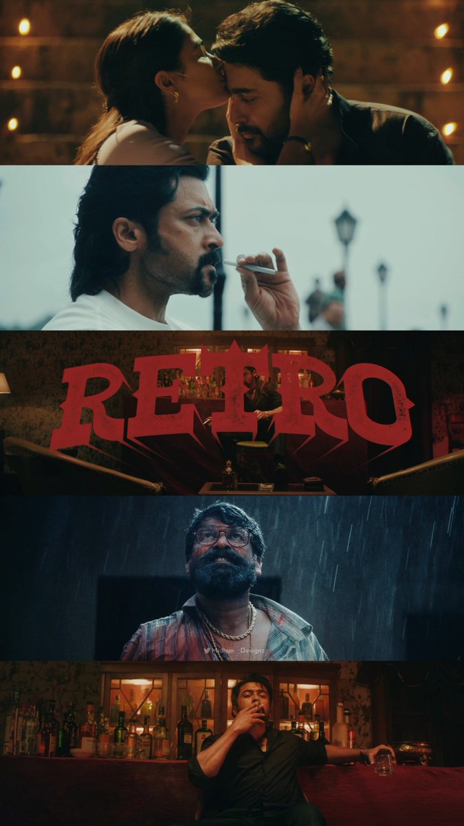 Midhun_designz's tweet image. #RetroTeaser is the 2nd Most Liked &amp;amp; 3rd Most Viewed Title Teaser in Kollywood! 📈🔥

#Retro #Suriya45 #AKarthikSubbrajPadam