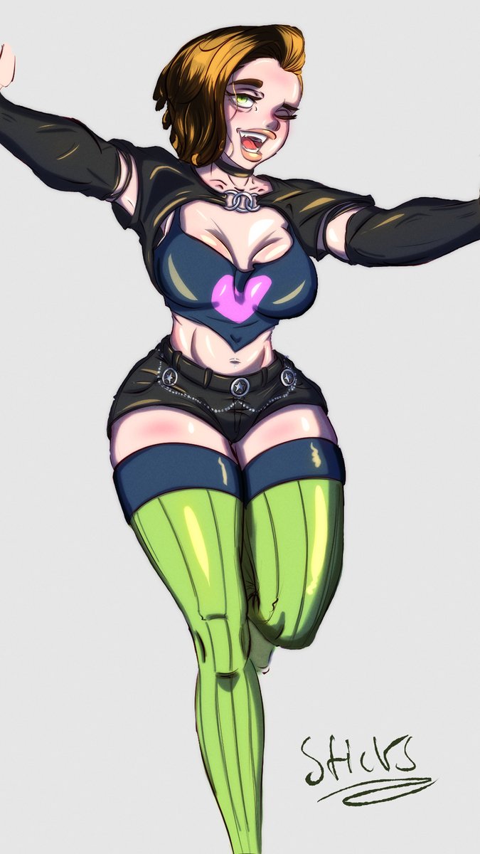Sticks_Creates's tweet photo. A character request from a reddit user! How do you think it turned out? https://t.co/W3fZUApNpt