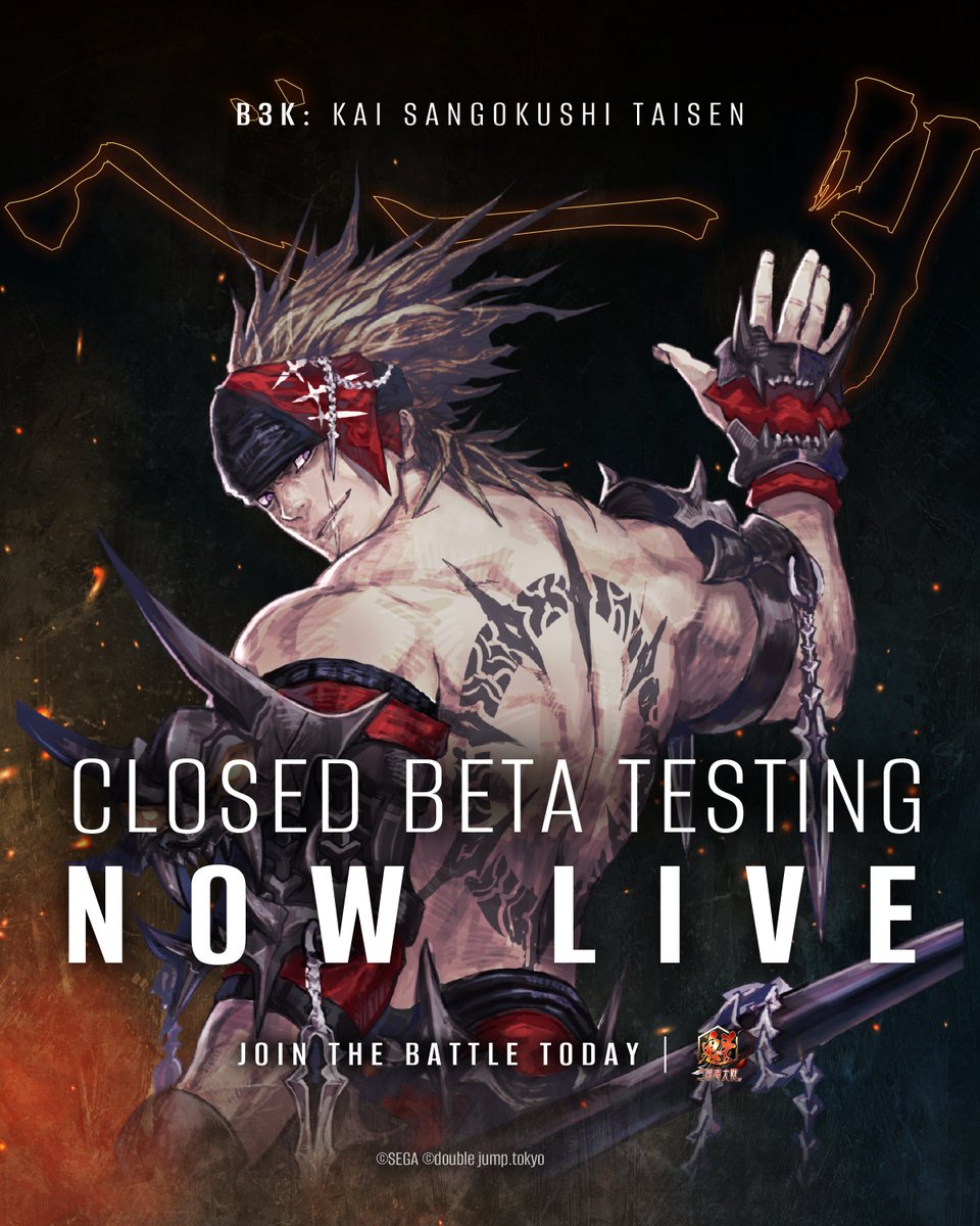b3k_games's tweet image. The Battle of Three Kingdoms closed beta is officially live! 

Only a select few can join this exclusive test.