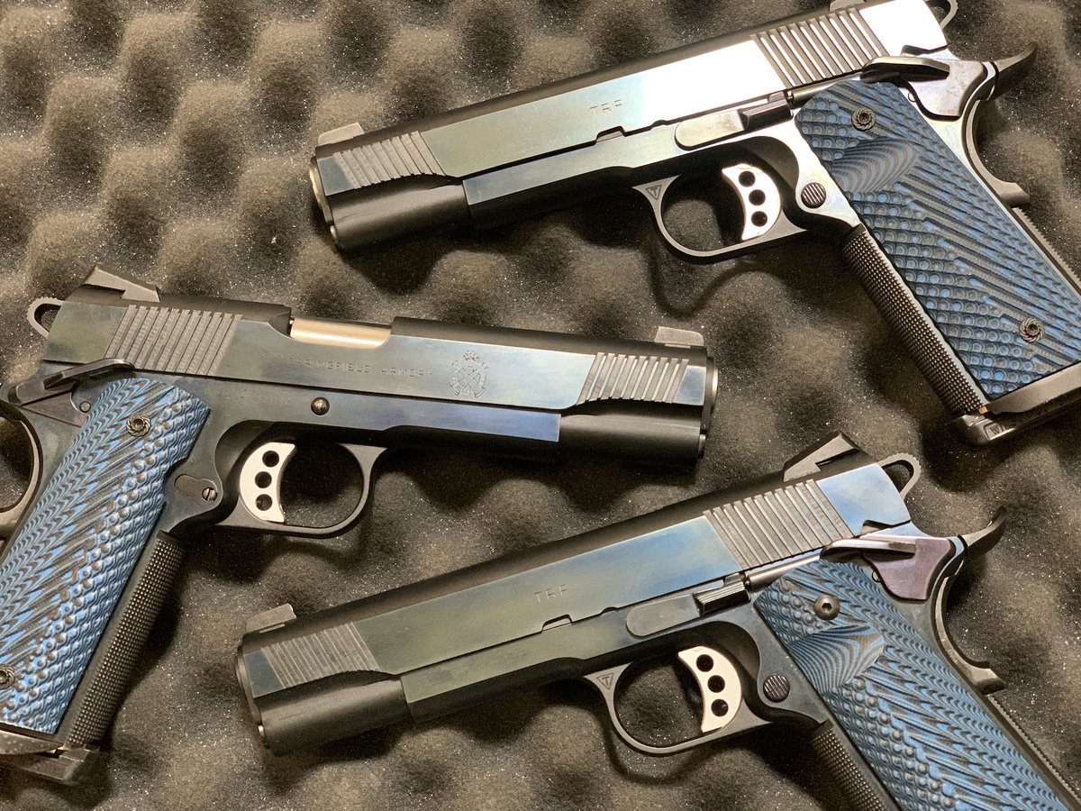 タニオコバ製 HWプラスチックモデルガン　スプリングフィールドTRPブルバレル タニオコバ製 HWプラスチックモデルガン スプリングフィールドTRP