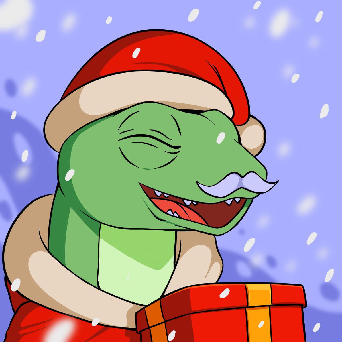 Seasons greetings to all, we hope it has been a pleasant holiday thus far

Santa $GECKO has been busy
