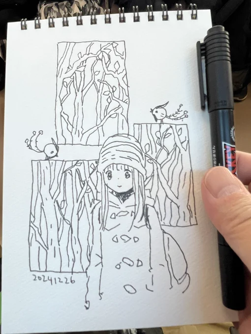 久々に描き鉄 