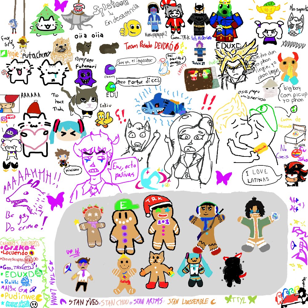 LicChewy's tweet photo. MERI CRISMAS A TODOSSS
Los quiero un montón personitas que cambiaron mi vida con tan solo hablarme y jugar, por mas navidades asi @Pudinwi @Edd_EDT @al3x_shysad_boi @Geo_TRK @ElGrekoXD @LuisLoquendo24 @Roldhi19 https://t.co/blrbzdBefm