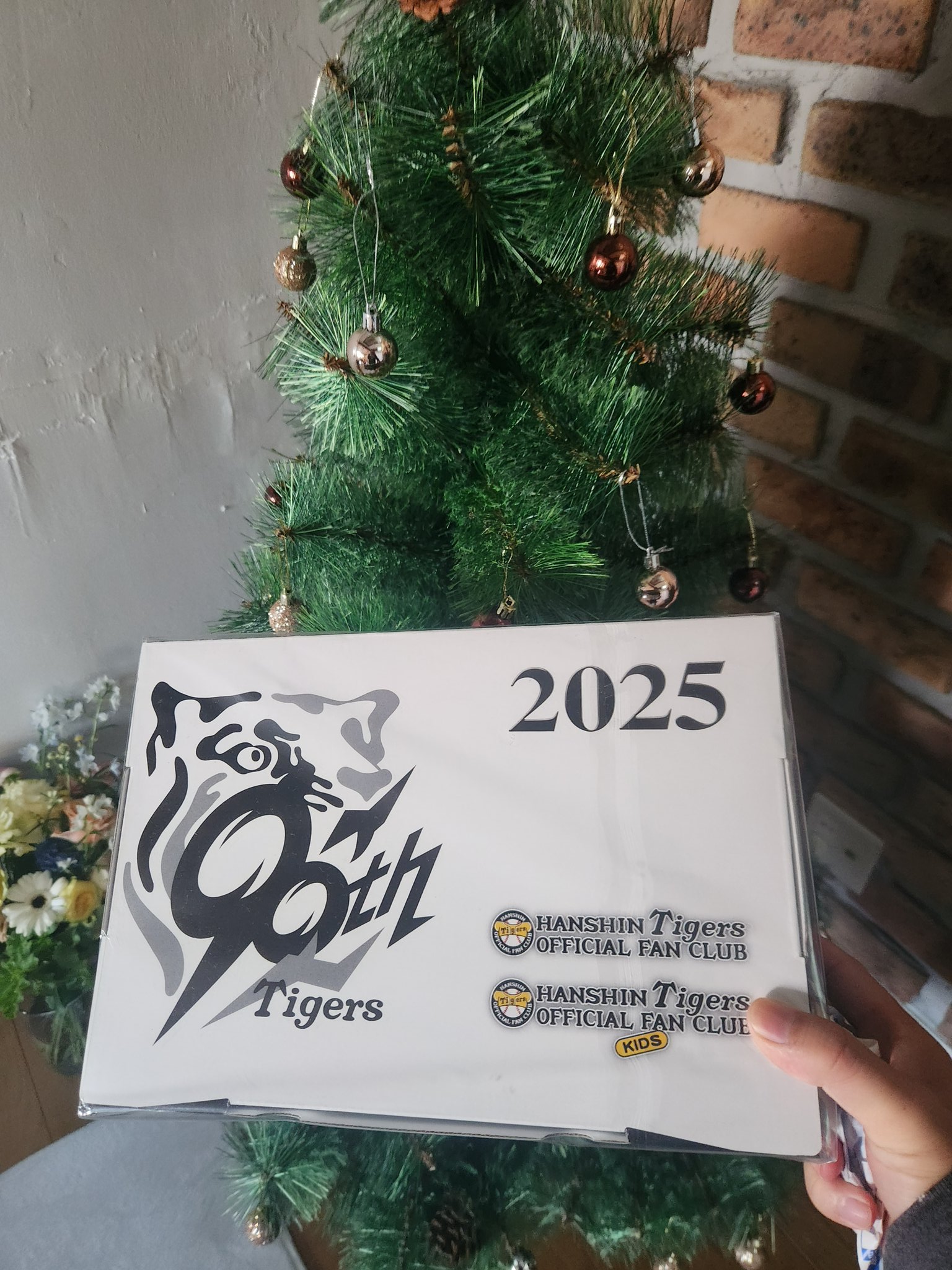 阪神タイガースクリスマスツリー