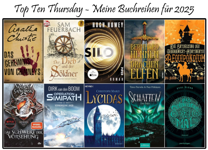 2013welten's tweet photo. Freestyle #toptenthursday
Ich möchte euch heute die Buchreihen zeigen, die ich für nächstes Jahr geplant habe und würde mich über Rückmeldungen freuen welche ihr davon kennt - oder besonders empfehlen könnt :)
https://t.co/IVGtOt3p4o
Welche Reihe war dieses Jahr euer Highlight? https://t.co/AkyUi9KrdA