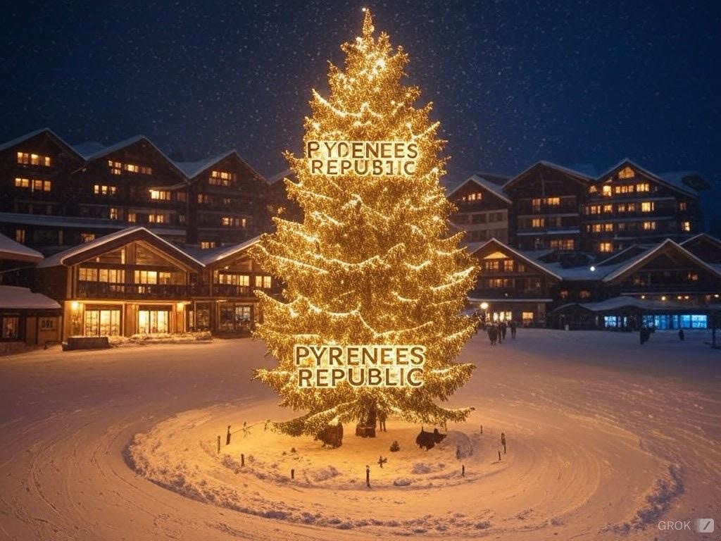 PyrenesRepublic's tweet photo. Pyrenees Republic
Os desea una feliz navidad!
Bon nadal!
Joyeux noel!
Merry christmas!
https://t.co/A9bWZxENJX https://t.co/zRb573kpz0
