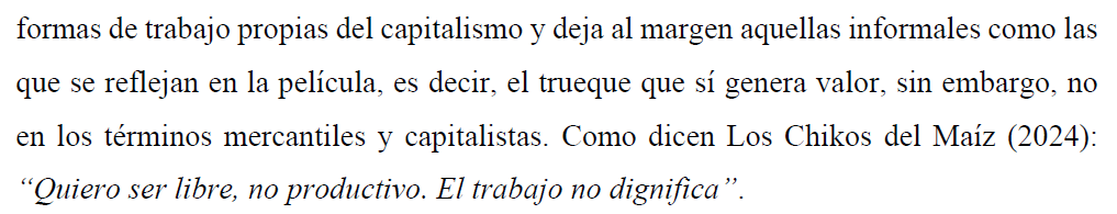 A veces cito en mis trabajos a los chikos del maíz
<a href="/chikosdelmaiz/">Los Chikos del Maíz ⚒️</a> <a href="/Nega_Maiz/">NEGA 🔻 🇵🇸</a>