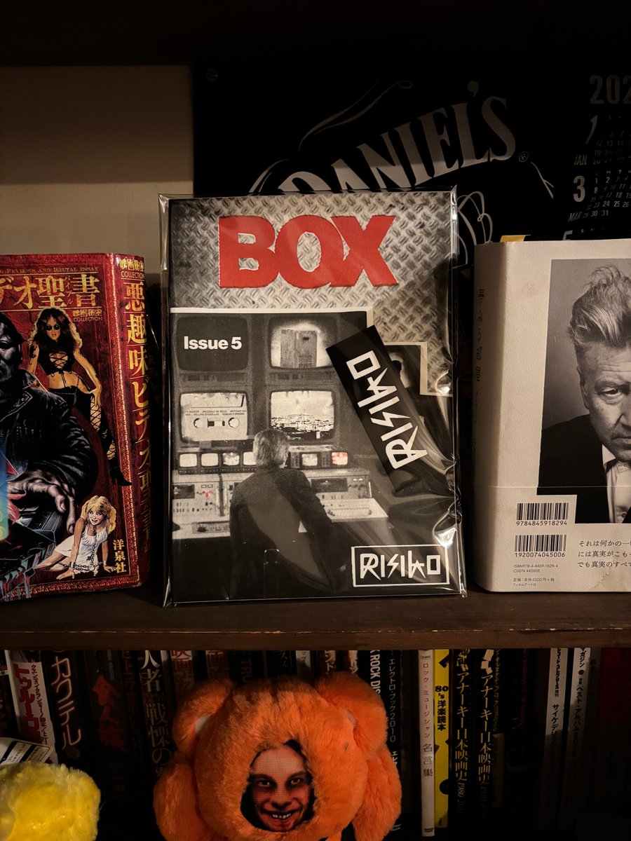 ドイツの音楽マガジンRISIKOの 5 号目『BOX』到着。今作のテーマは「映画」。興味を掻き立てられる未知の作品多数掲載ですので映画ファンの皆さん是非手に取ってください