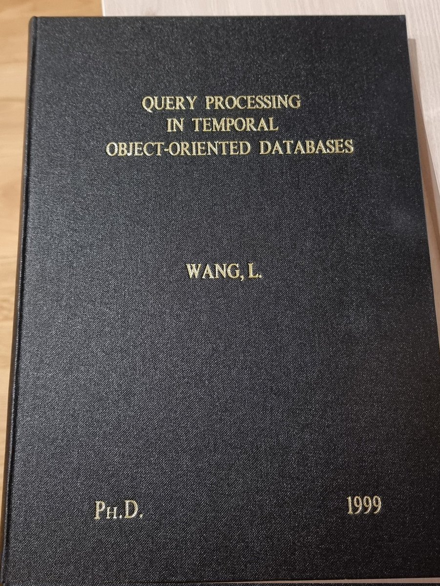 BTW, just so she doesn't feel left out, my mum also has a PhD - in software engineering and databases 😁