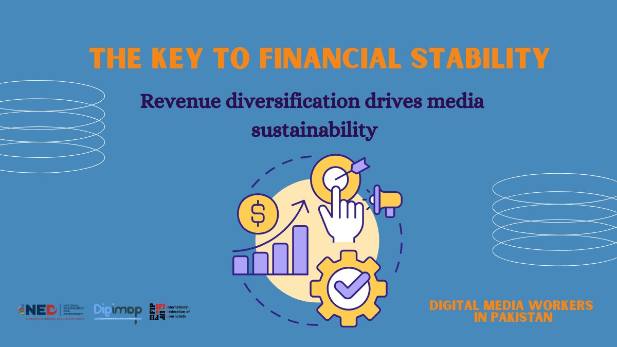 digimappk's tweet image. Diversifying Revenue Streams

🧔🧑‍💼👳Male-led organisations rely on ads and production services. 

But🧕🧑‍🏫 female-led outlets depend on grants.

🌞🔊 Diversifying income streams is key. 

#MediaSustainability #WomenInLeadership #DigiMAPInsights #DigitalMediaPK #DigiMAP #NED #IFJ