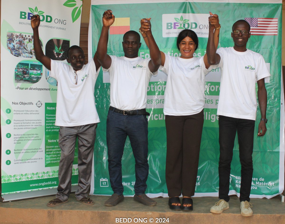BEDD ONG : Mobilisée pour la paix et l’autonomisation des jeunes à Kouandé