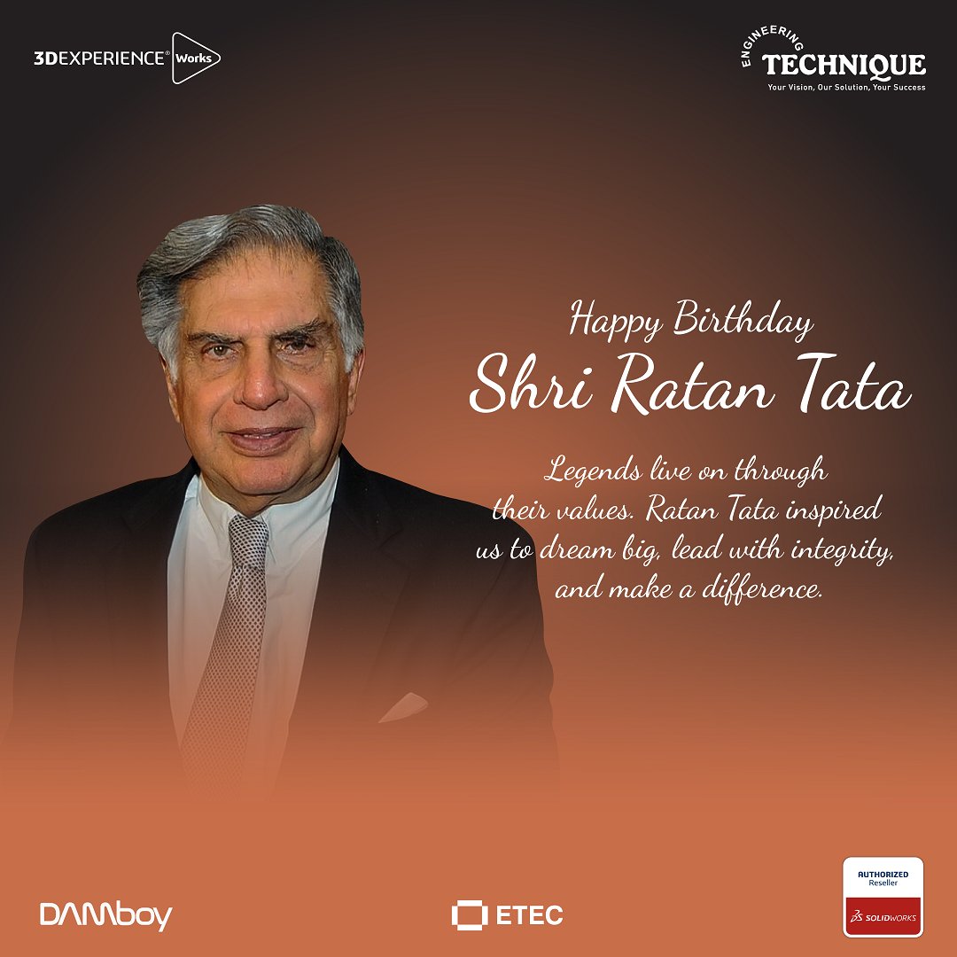 engg_technique's tweet image. Remembering the legendary visionary, Late Mr. Ratan Tata, on his birth anniversary. His leadership, kindness, and unwavering commitment to progress continue to inspire millions. Thank you for shaping the future and leaving a legacy.
#RatanTata #EngineeringTechnique