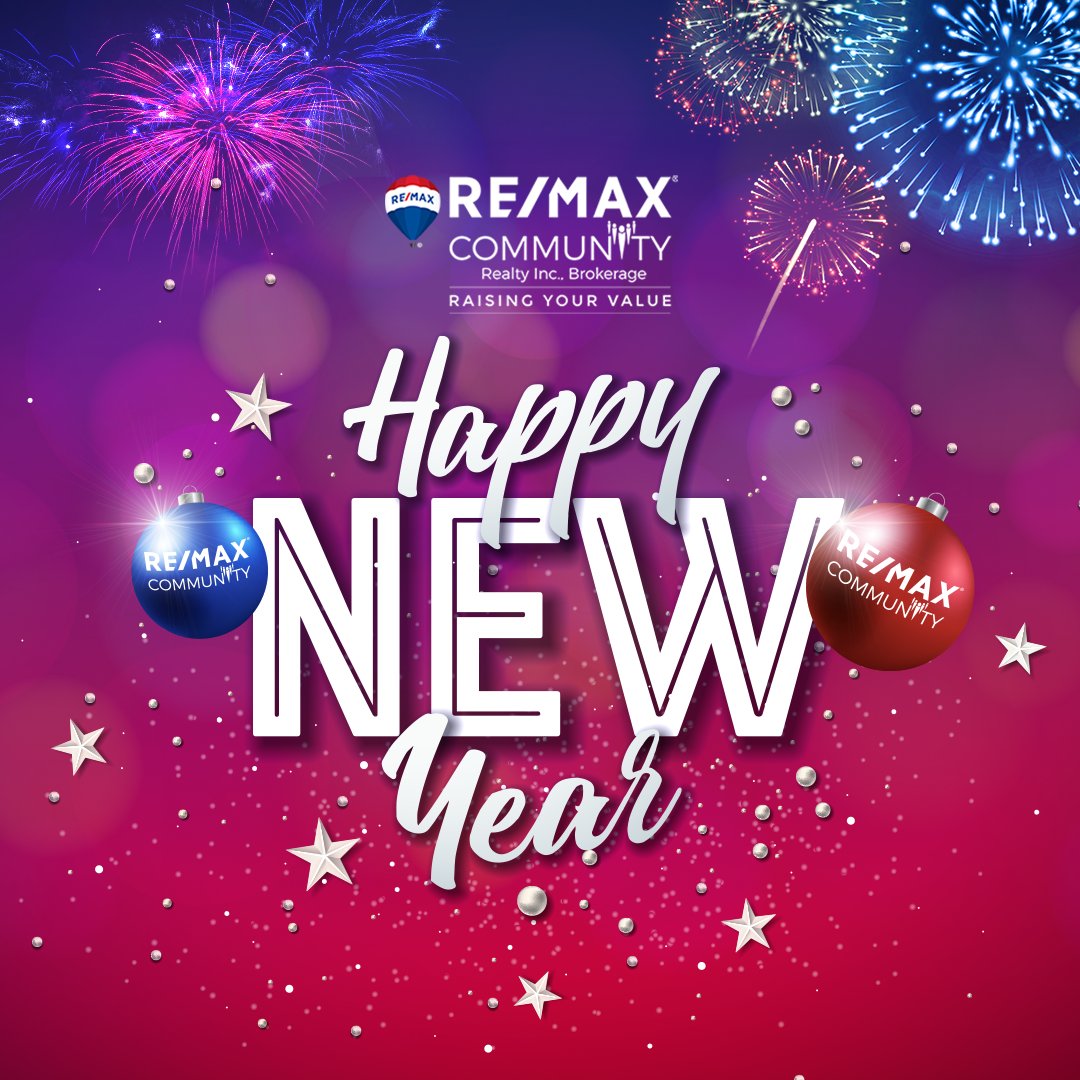 remaxcomrealty's tweet photo. Here's to new beginnings and endless possibilities! Wishing you a prosperous, joyful, and successful New Year! From all of us at RE/MAX Community.
#welcome2025 #HappyNewYear #NewBeginnings #Welcome2025 #REMAXCommunity #newyear2025 #Brokerage https://t.co/U2E6719fkV