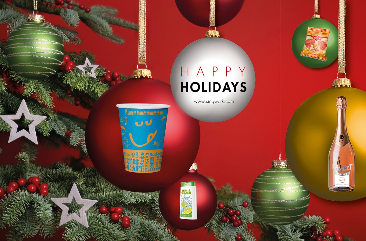Siegwerk_inks's tweet photo. Our Siegwerk inks and coatings are always with you in your favourite everyday items. Enjoy the holiday season!

#inksandcoatings #Siegwerk #HappyHolidays https://t.co/5VzSTeSNiw