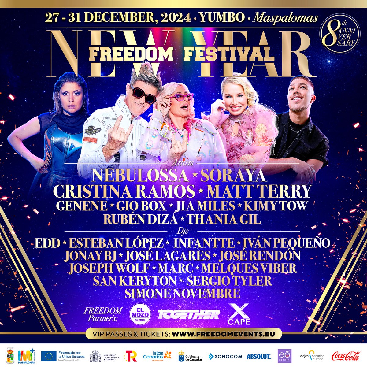 Freedom New Year Festival tweet media