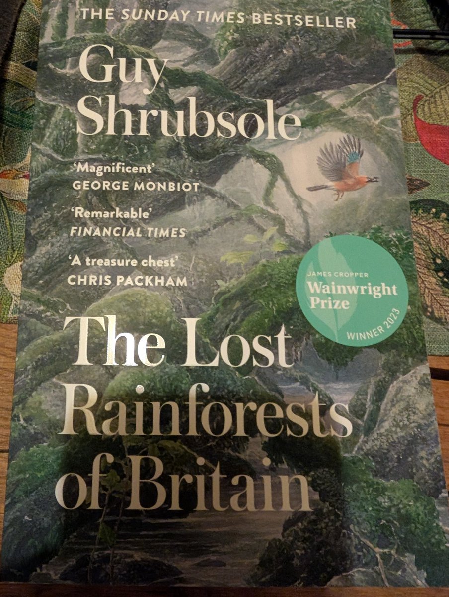Very excited to read <a href="/guyshrubsole/">Guy Shrubsole</a>'s 'The Lost Rainforests of Britain' #christmaspresent. Making it my mission to visit even more of these gorgeous, magical places next year. #nature #nonfiction #BookTwitter #MerryChristmas #rainforestsuk