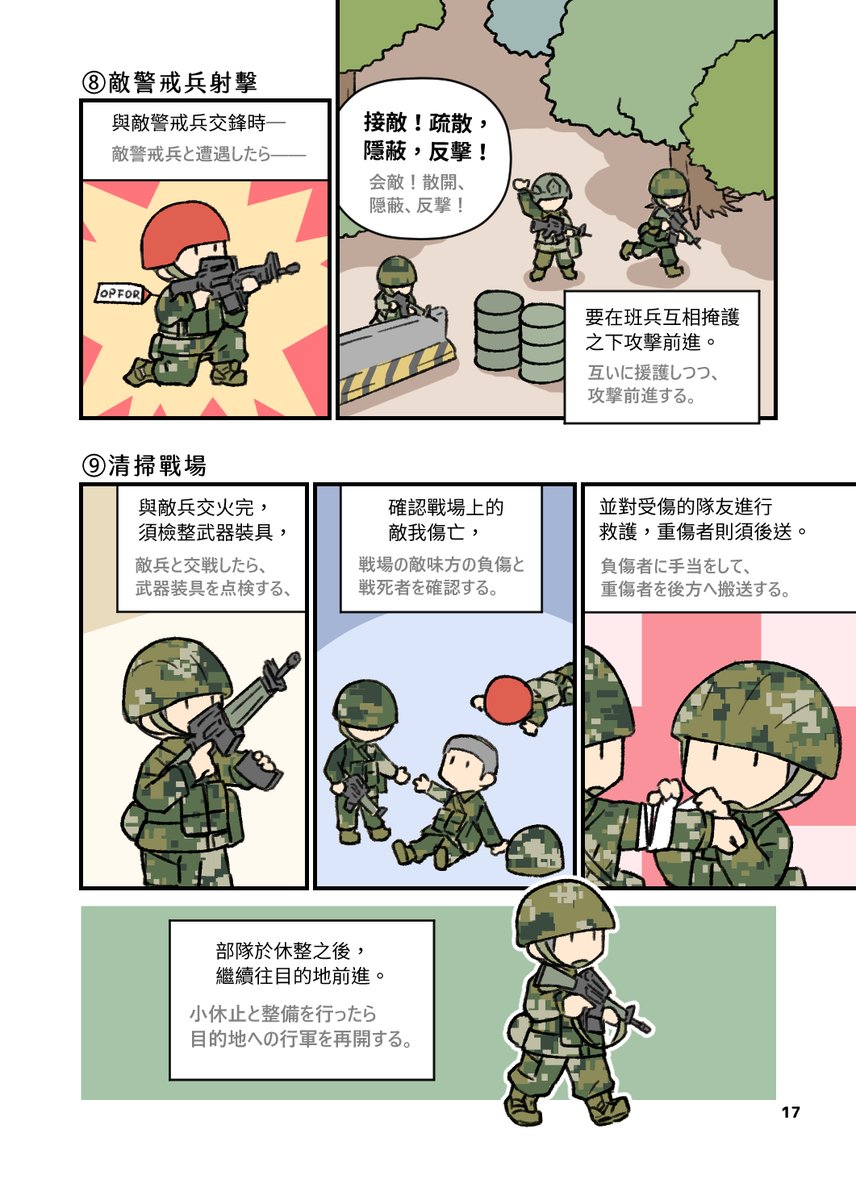 C104の既刊ですが、義務役新兵の新式入隊訓練のこの辺が一番興味深いですね。 