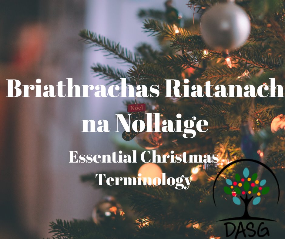 BRATH-BHLOGA // #GAELICBLOG : "BRIATHRACHAS RIATANACH NA NOLLAIGE" 🎄🕯️

lght.ly/d6em7km

Do you know these necessary #Christmas words? 😃🍺

Read more about it on the #DigitalArchiveofScottishGaelic website!
#Gàidhlg #ScottishGaelic #BliadhnaGhàidhealach