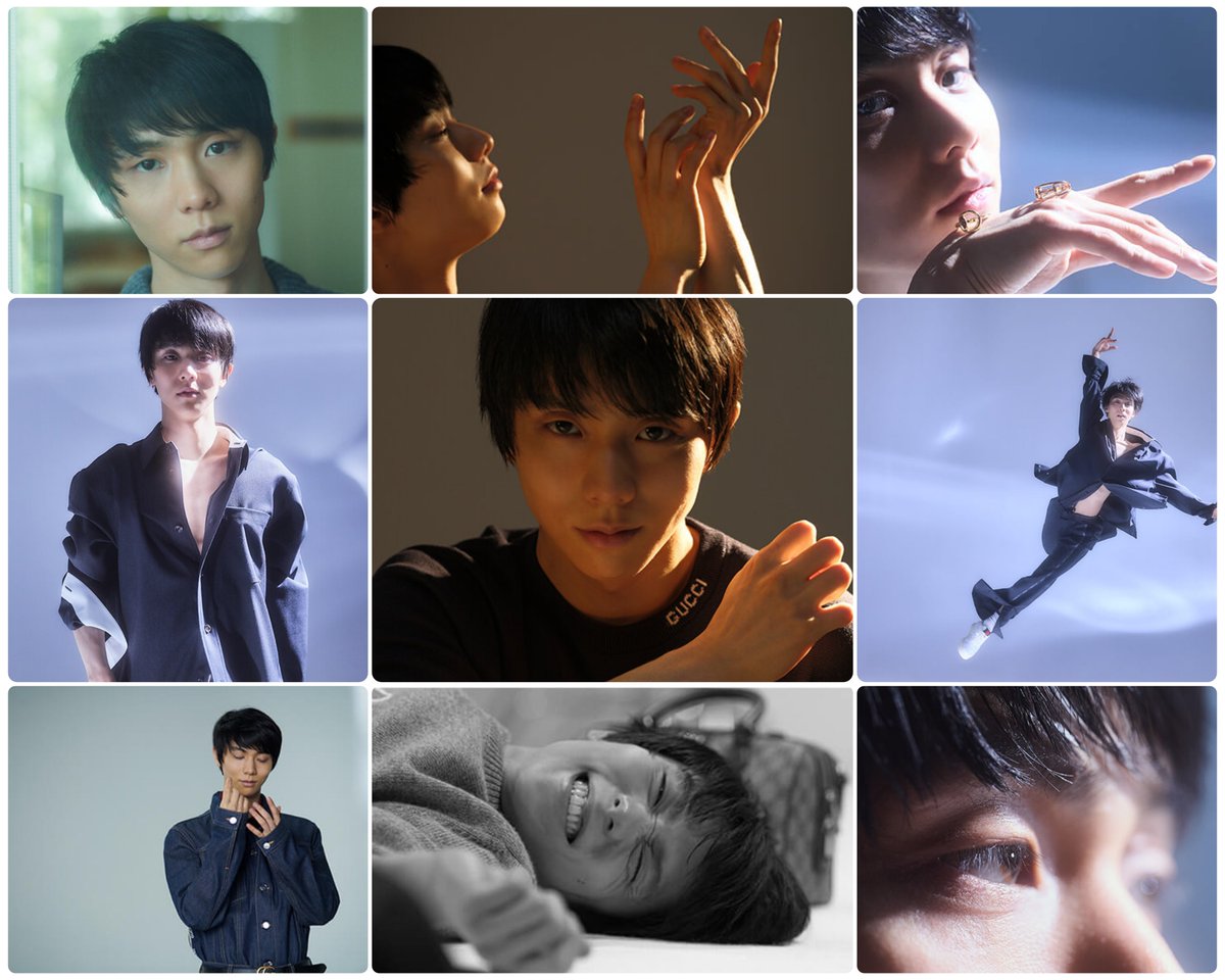YUZURU HANYU with GUCCI 