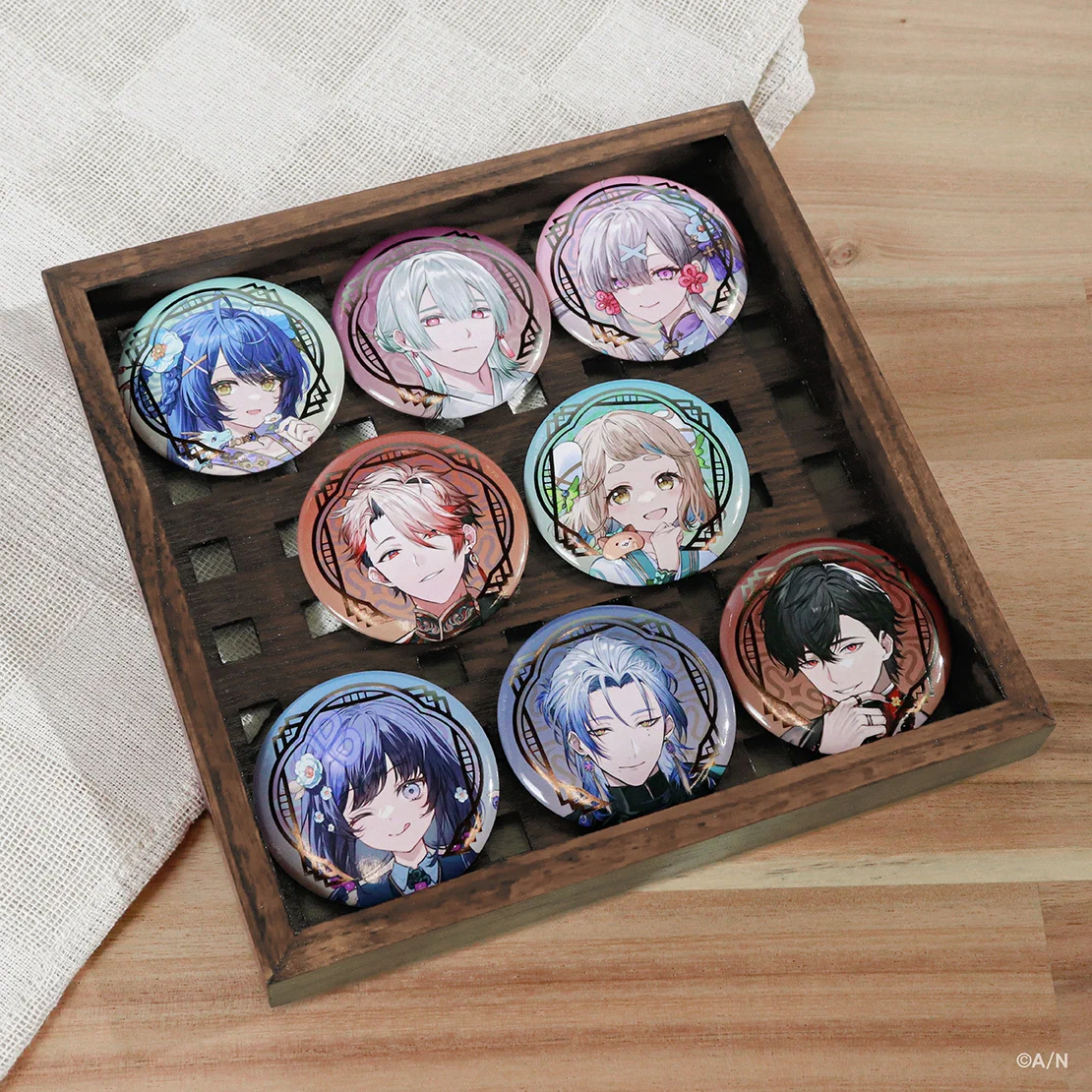 にじさんじ 先斗寧 中華絵巻 缶バッジ まとめ売り にじさんじ公式🌈🕒 on X: 